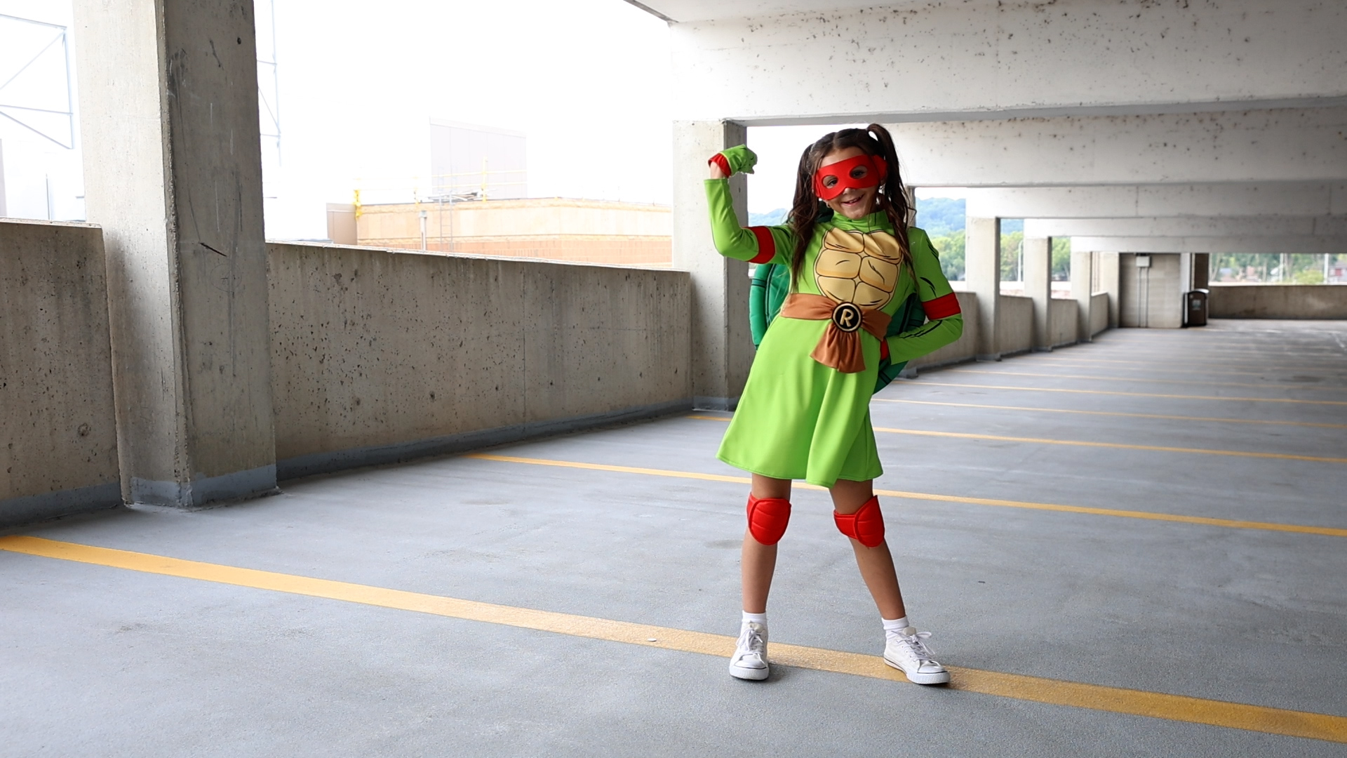 FUN96574CH Girl's TMNT Raphael Costume Dress